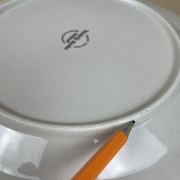 2 Oneida White Westerly Basket Weave‎ Dinner Plate 10 3/4” Stoneware Replacement - Picture 8 of 8